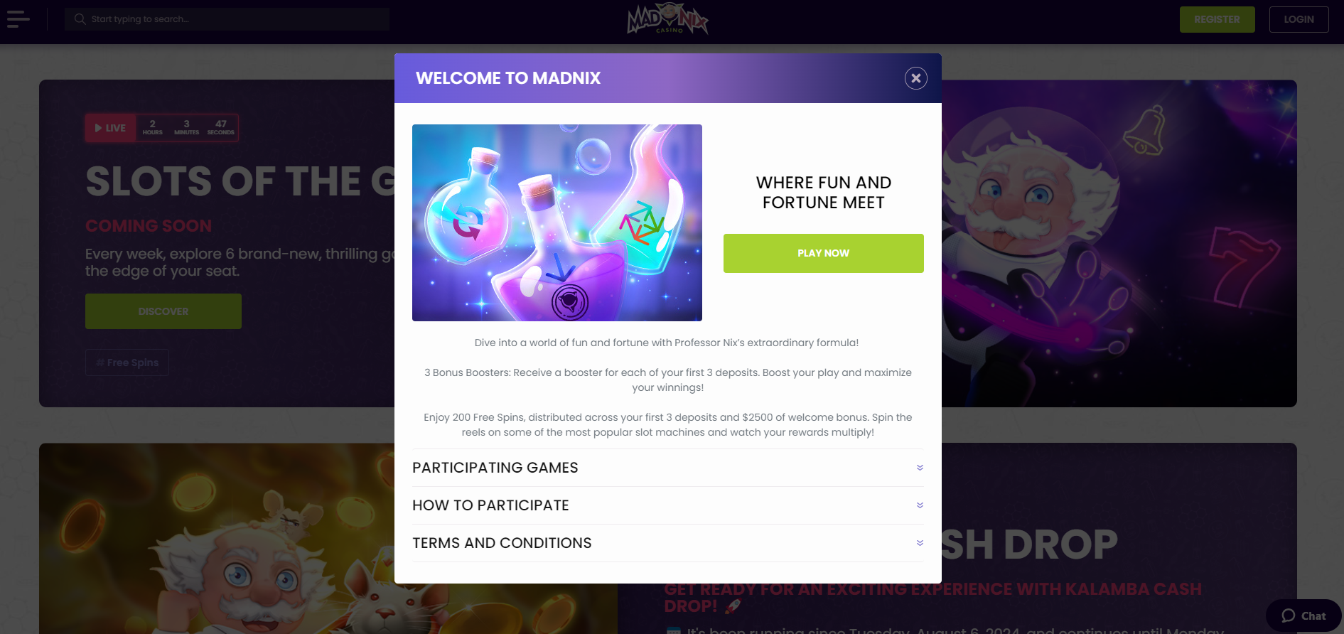 Madnix Casino — Welcome to Madnix, flasks bonus sans wager